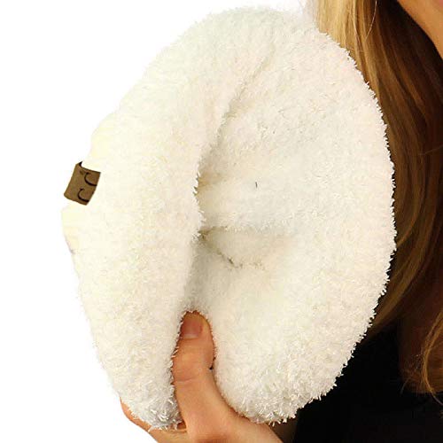 Image of Hatsandscarf CC Exclusives Solid Color Beanie Tail Hat for Adult (MB-20A)