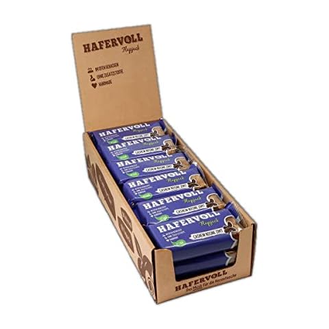 HAFERVOLL Flapjack Cashew Rosine Zimt VEGAN, 18 x 65g Müsliriegel Cover