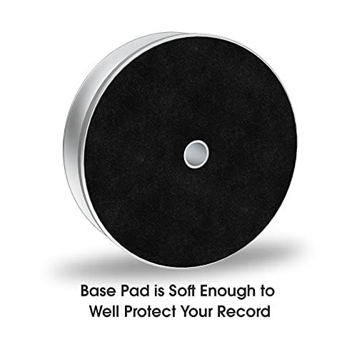 Digitnow Turntable Weight Stabilizer/Record Weight Clamps, Aluminum Lp Stabilizer, For Hifi Record Player Turntable Vinyl Disc Lp（Silver） #TOP1