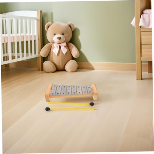 Xylophone notes avec maillets pour l'éveil musical préscolaire