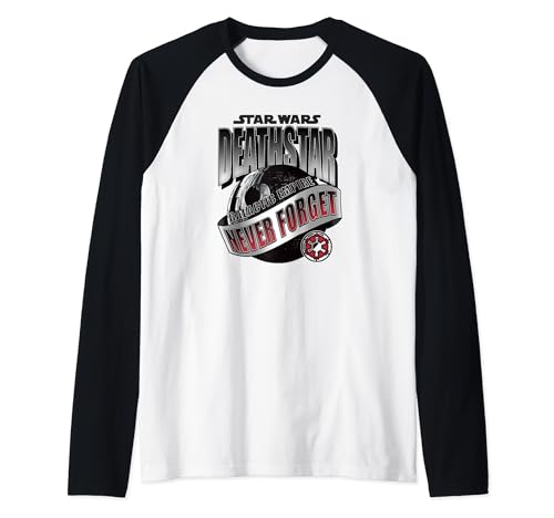 T-shirt Star Wars Death Star aux finitions soignées et coupe raglan premium