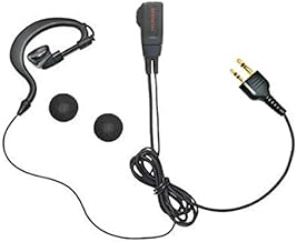 アルインコ対応 インカム イヤホンマイク 2ピン用 耳掛け式 DXタイプ トランシーバー用 DJ-PX3 DJ-CH1 DJ-CH9 DJ-CH11 DJ-CH20 DJ-CH271 DJ-P9 DJ-P11 DJ-P20 DJ-P21 DJ-P201 DJ-P24 DJ-P35D DJ-PA20 用 EME-34A EME-52A 互換品 FIELD GEAR EV2M イヤーパッドスペア付