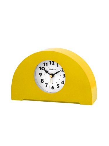 Imagen de LORUS 10810 Reloj Despertador Analógico Amarillo