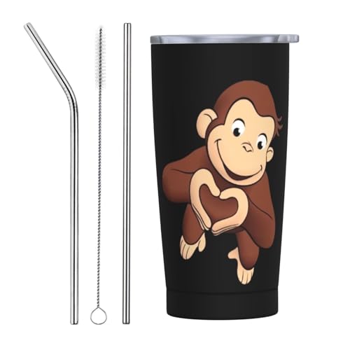 ̃W[W ^u[Rbv ^fM_uEH[600mlSUS304HiO[hXeX t^tR[q[Jbv ԗp ۗEۉ Rh~XeXRbv Straw Three-piece Set