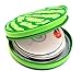 Price comparison product image Solustre CD Case, 24 Capacity CD DVD Watermelon Wallet Storage Organizer Holder VCD Binder Bag Album Booklet