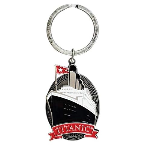 Shamrock Gift Co. Titanic Ship 1912 Metal Keyring (#1401) Cover