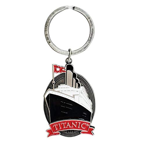 Shamrock Gift Co. Titanic Ship 1912 Metal Keyring (#1401)