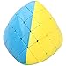 Willking Pyramorphix 5X5 Mastermorphix Megamorphix Stickerless Magic Speed Puzzle Cube Pyramid-Shaped Brain Teaser Twisty Toy