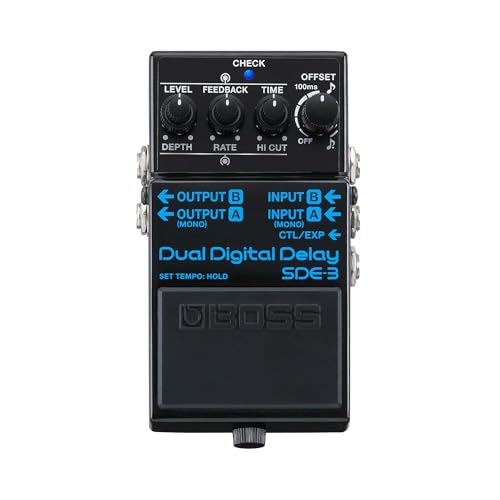 Pedal de delay digital doble BOSS SDE-3 | El auténtico sonido