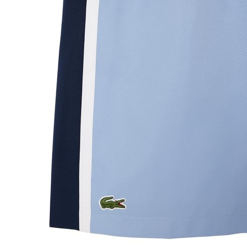 Image of Lacoste Men's Lightweight Colour-Block Stripe Tennis Shorts