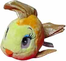 Amazon.co.jp: クレオ ピノキオ 金魚 黄色 ゴールド ぬいぐるみ