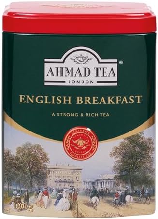 Ahmad Tea English Breakfast Tea Loose Caddy, 100 Gm