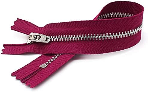 #4.5 Aluminum Jeans/Pants Imperial Medium Weight YKK Zippers - Color: Imperial #853 - Choose Your Length - Made in The United States (1 Zipper Per Pack) (4" Inches)