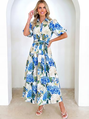 Image of Sissyaki Women's Floral Maxi Dress 2026 Summer Spring Wedding Guest Dress