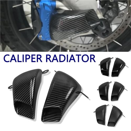 Brake Caliper Cooler Osłona chłodnicy przedniego zacisku motocyklowego pasująca do DUCATI PANIGALE V4 V2 V4S V4R Streetfighter V4 V4S SP(Carbon Fiber Look)
