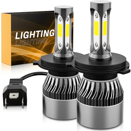 Image of ๐ง๐ฆ /๐ซ๐ข๐ข๐ฅ Bulbs 6500K Cool White 60000LM 900% Brighter, Plug and Play IP68 Waterproof Off-Road Lights, Pack of 2