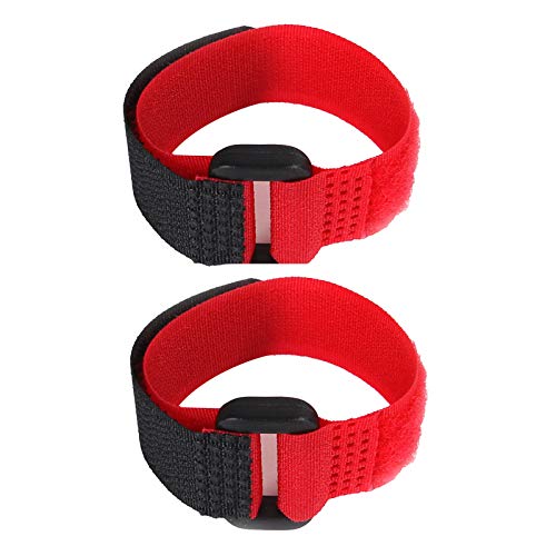 2Pcs Red Crow Rooster Collar, Crow Collar Rooster CollarNo Crow Noise Neck Belt for Roosters Collars, Harnesses and Leashes Nylon Prevent Chickens from Screaming Basic Dog Collars Basic Collars