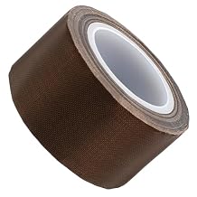 30mm Heat Resistant PTFE Tape for Vacuum Sealer Machine Anti-Static High Temperature Insulation Sealing Tape Roll 10 Meters for Welding and Packaging