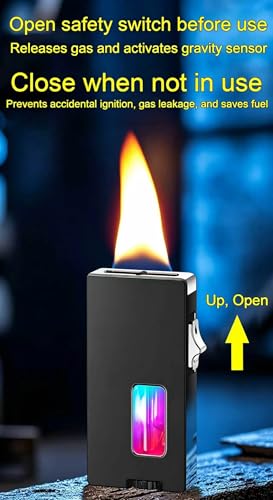 Encendedor eléctrico recargable de llama suave vintage miniatura 5
