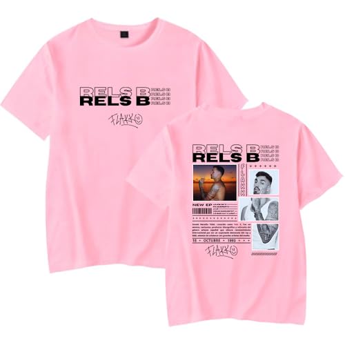 Merch Rels B Flakk - Camiseta de manga corta unisex clásica, rosa, 3XL