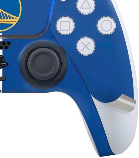 Skinit Decal Gaming Skin Compatible with PS5 Controller (2 Pack) - Officially Licensed NBA Golden State Warriors Canvas Design