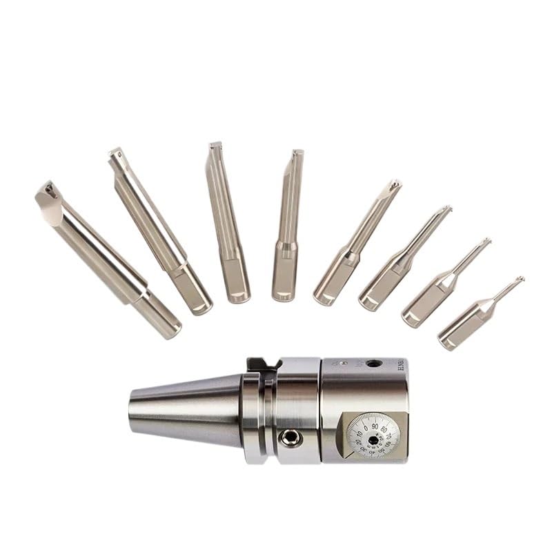 Set di Utensili for alesatura NBJ16 BT30 40 50 NT30 40 R8 MTA MTB NBJ16 SK40 C20 HSK63A CNC Alesatrice Fresa for alesatura Supporto for Utensili(C20-NBJ16-8PCS)
