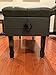 CPS Imports Genuine Leather Adjustable Artist Concert Piano Bench Stool in Ebony with Music Storage