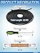 Screen Repair Kit - 3 in 1 Screen Tools Including Roller, 0.12in x 32.8ft Spline, Removal Hook for Replacing & Installing Door Window Screens