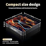 Android 14.0 TV Box, Android Boxes with 2GB RAM 16GB ROM RK3518 Quad-Core 64bit Cortex-A53 Support 2.4G /5G Dual Wifi6, 4K 10/100M Ethernet HD 2.0 USB 3.0/2.0 TV Box Android - Image 7