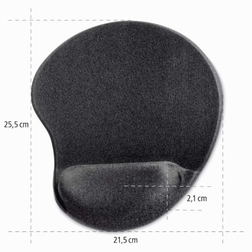 Hama Ergonomic Mauspad schwarz – Ansicht 4