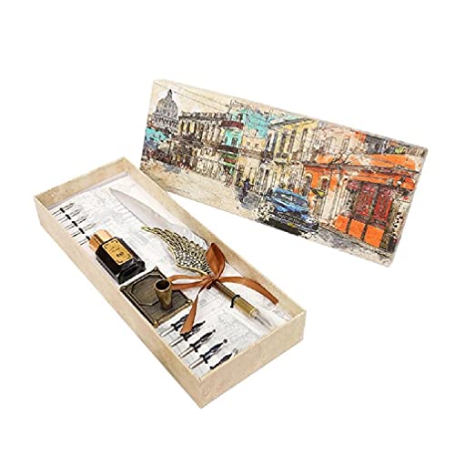 Stylo rétro Labstandard avec motif relief aile | Plumier chic d'écriture