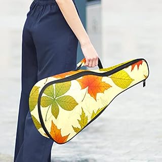 Housse pour ukulélé avec motif feuilles d’automne et plantes – Rembourrage épais en éponge de 10 mm – 53,3 cm – Avec… - Les Beatles, Paul McCartney, John Lennon, RIngo Starr, George Harrison Housse pour ukulélé avec motif feuilles d'automne et plantes - Rembourrage épais en éponge de 10 mm - 53,3 cm - Avec… – Image 6
