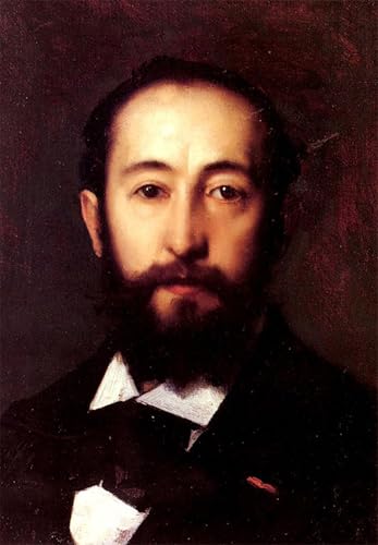Portrait d'homme par Jean-jacques Henner tableaux pour la chambre toile 60x90cm