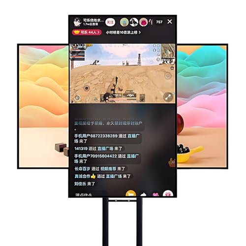 CIELOBLOEN Pizarra electrónica interactiva de 36×21 pulgadas/91×53 cm, con conexión por Cable/inalámbrica, sin Pantalla táctil, para presentaciones, anotaciones y transmisión en Vivo