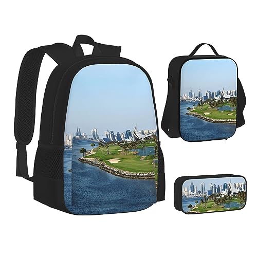 Sac à dos ordinateur portable étanche et sac repas pour le golf ou le bureau