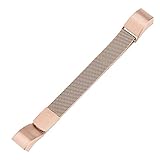  Niady Reemplazo de Oro Rosa de Bucle magnético Colorido del Metal de la Correa de la Correa de Fitbit Alta