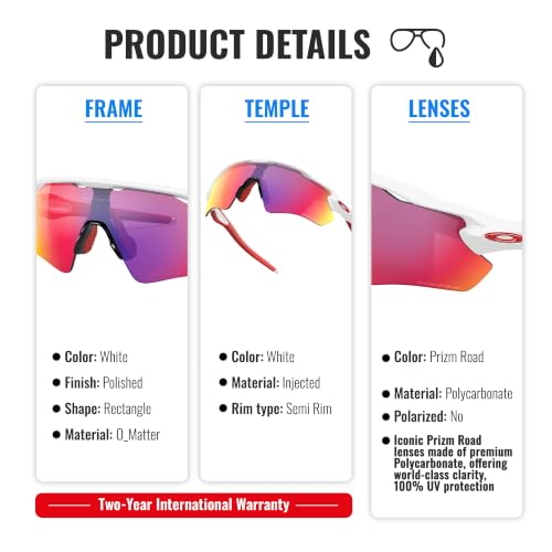 Image of Oakley RADAR EV PATH OO9208 Shield Sunglasses With Official Eyewear Kit