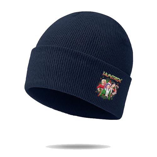 Bonnet fille HUN-TRX style rétro unisexe avec bord pliable