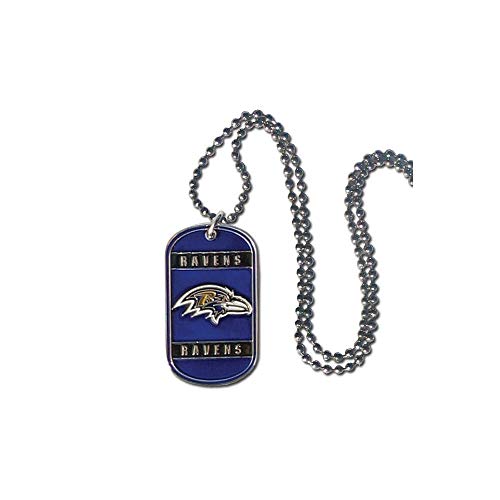NFL Baltimore Ravens Dog Tag Necklace