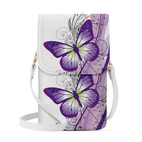 WIRESTER Small Crossbody Cell Phone Bag, Cute Shoulder Bag, Fashionable Bag for Walking, Traveling, Shopping, Working