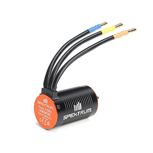 Spektrum Firma Brushless Motor, 3150Kv, 4Mm Bullet, Spmxsm1000 , Black #TOP2