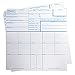 Crime Scene FD-258 Applicant Card Kit (5 pack): With Cards, Ink, Correction Tabs and Directions