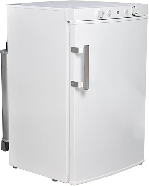 Smad 3.5 Cu.ft. Propane Refrigerator 3 Way Gas/110V/12V Refrigerator with Freezer