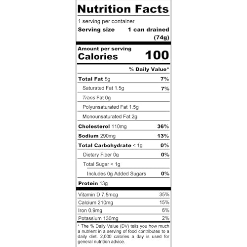 Chicken of the Sea Sardines in Lemon Sauce, 3.75 oz. Cans (Pack of 18), Wild Caught Canned Sardines - Thumbnail 2