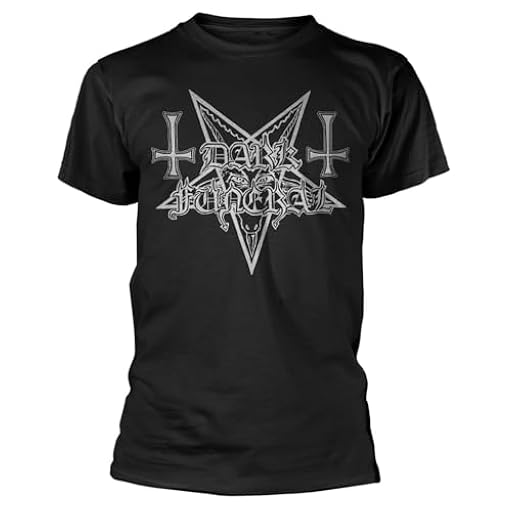 Dark Funeral Camiseta con logotipo de la banda, Negro, L | Ya disponible en tu tienda friki favorita! En mundofriki.es!