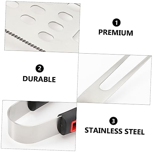 Set de 4 piezas para parrilla en acero inoxidable miniatura 7