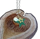 Bola : Sphère lisse plaquée or jaune, diamètre 18 mm, tintement doux et apaisant.