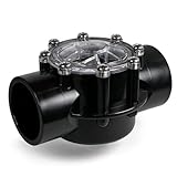 180-Grad-Pool-Spa-Rückschlagventil, 2 enthalten in 2,5 für PVC-Rückflussverhinderer für private und gewerbliche Sanitärsysteme, Ersatz für 7305-Ventil