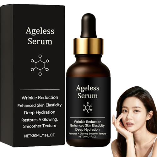 Suero antiedad para mujeres, suero Ageless para reafirmar y alisar la piel, hidratación profunda, suaviza las arrugas y líneas finas, adecuado para todo tipo de pieles. (1 unidad)