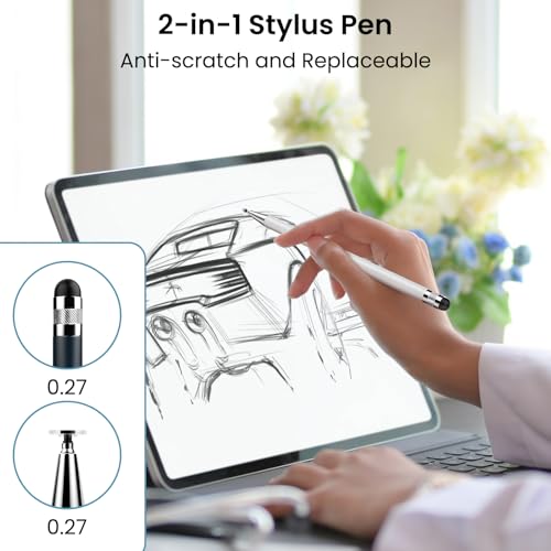 Image of StylusHome 5 Pcs Universal Stylus Pen for Apple & Android Touch Screens